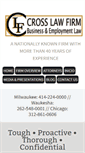 Mobile Screenshot of crosslawfirm.com